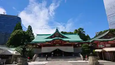 日枝神社の本殿・本堂