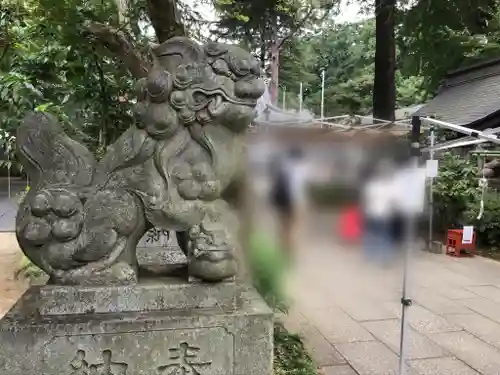 大宝八幡宮の狛犬