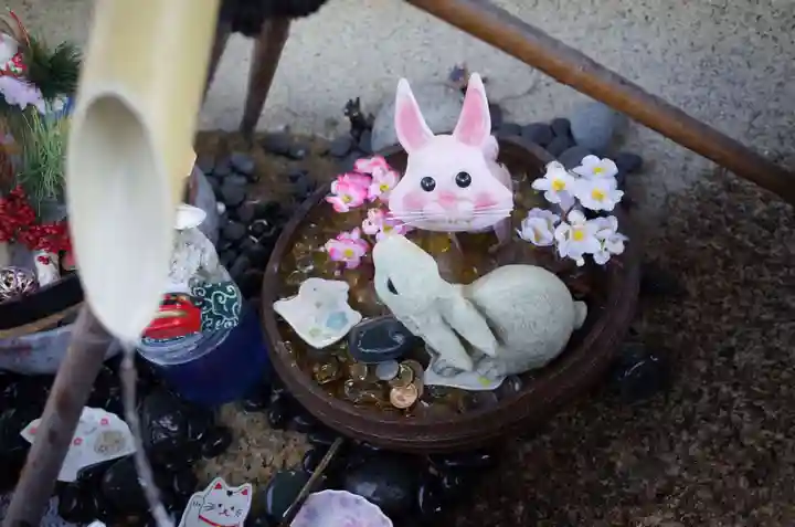 三輪神社の手水舎