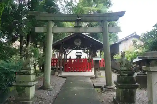 林稲荷神社の鳥居