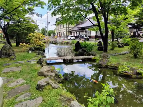 北海道護國神社の庭園