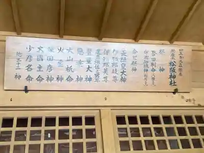松阪神社の{uncategorized: "未分類", other: "その他", undefined: "問題あり", building: "その他建物", grave: "お墓", sacred_gate: "鳥居", guardian: "狛犬", statue: "像", buddha: "仏像", history: "歴史", nature: "自然", garden: "庭園", animal: "動物", pagoda: "塔", temizu: "手水舎", mountain_gate: "山門・神門", sanctuary: "本殿・本堂", subordinate: "末社・摂社", art: "芸術", scenery: "景色", jizo: "地蔵", ema: "絵馬", goshuin: "御朱印", omikuji: "おみくじ", items: "授与品その他", amulet: "お守り", goshuincho: "御朱印帳", eats: "食事", festival: "お祭り", votive_dance: "神楽", shichigosan: "七五三参", wedding: "結婚式", experience: "体験その他", initially: "初詣", around: "周辺", anti_infection: "感染症対策"}
