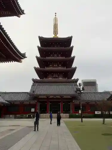 浅草寺の塔