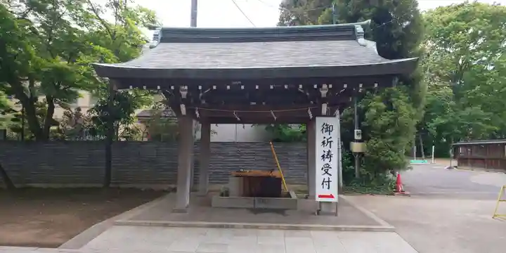 諏訪神社の手水舎