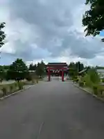 美瑛神社の鳥居