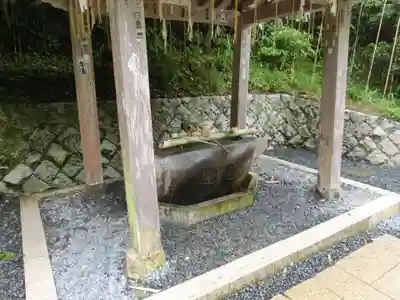 白兎神社の手水舎