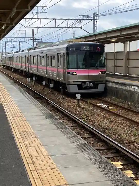 大縣神社の周辺