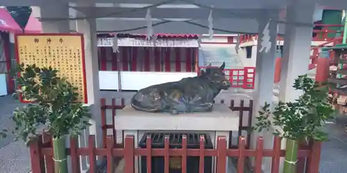 亀戸天神社の狛犬