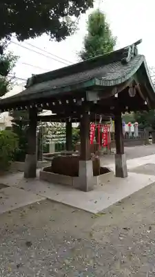 麻布氷川神社の手水舎