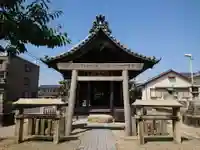 神明社(七反野神明社)の鳥居