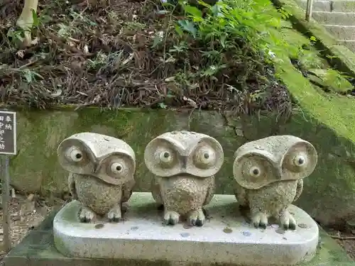 鷲子山上神社の狛犬