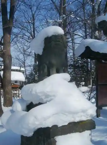 旭川神社の狛犬