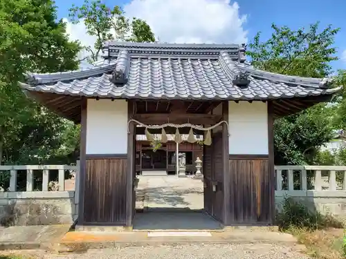 笠原神社の山門