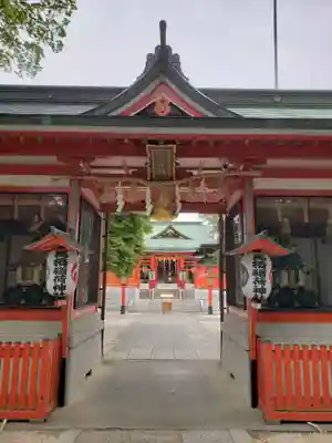 馬橋稲荷神社の山門・神門