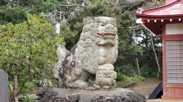 浦賀神社の狛犬