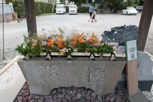 大歳神社の手水舎