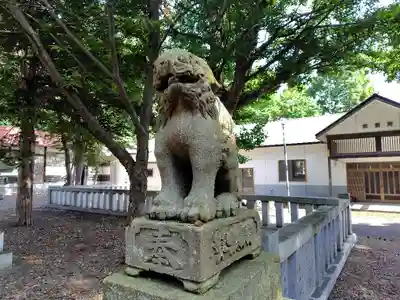 妹背牛神社の狛犬