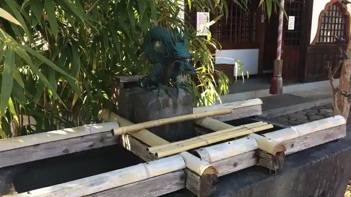 信濃國分寺の手水舎