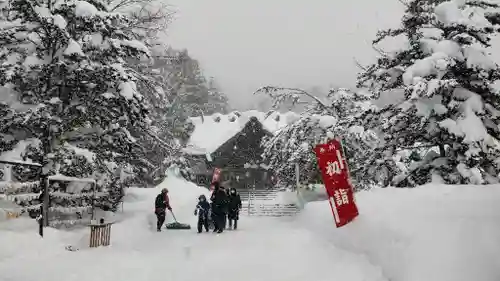 相馬妙見宮　大上川神社の本殿