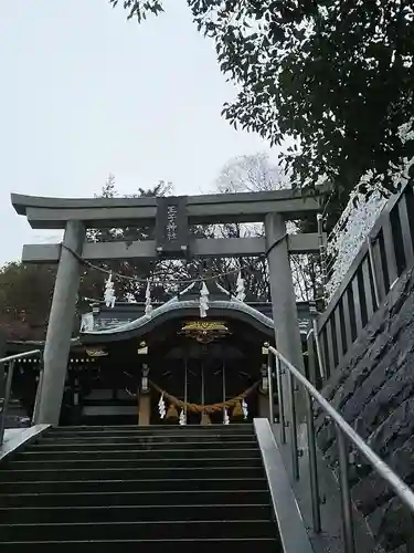 長津田王子神社の鳥居