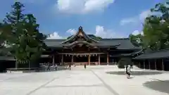 寒川神社の本殿