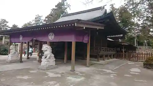 唐澤山神社の本殿・本堂