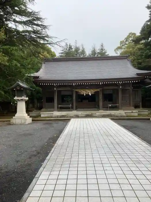 名和神社の本殿