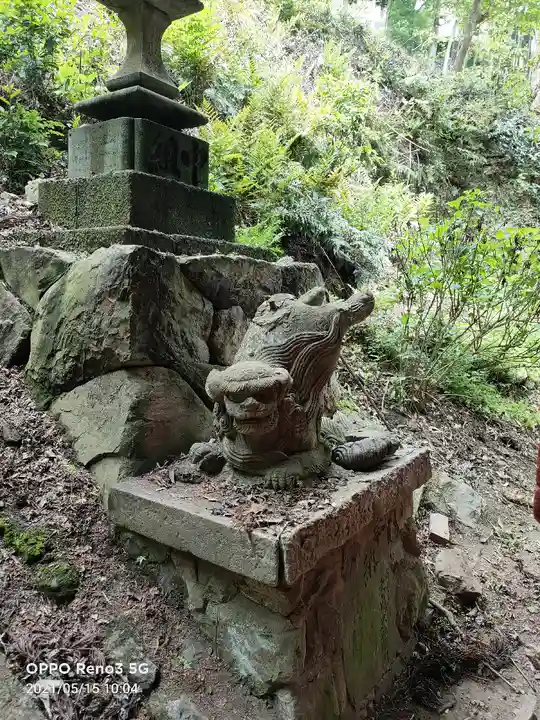 太平山神社の狛犬