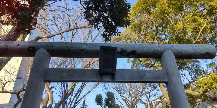 一之江天祖神社の鳥居
