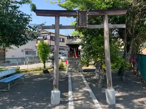 道祖神神社の鳥居