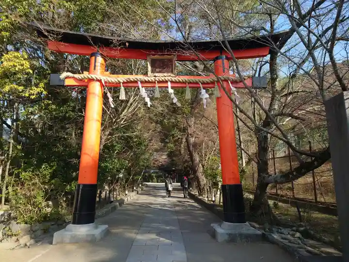 宇治上神社の鳥居