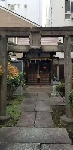 鍛冶稲荷神社の鳥居