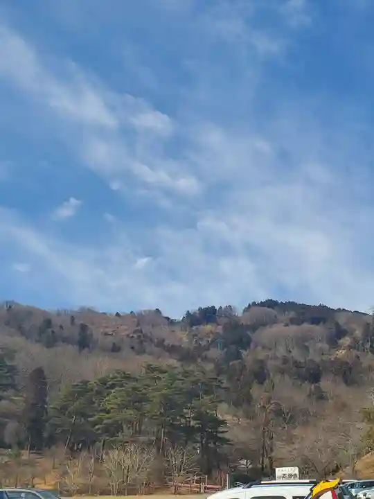 宝登山神社の景色