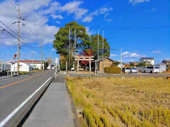 八劔社(上祖父江)の自然