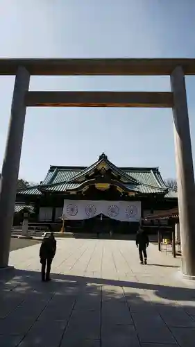 靖國神社の鳥居