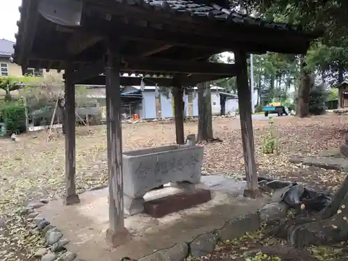 荒川神社の手水