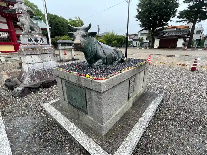 上野天満宮の狛犬