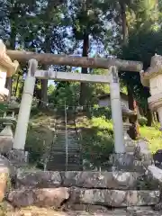 吾那神社の鳥居