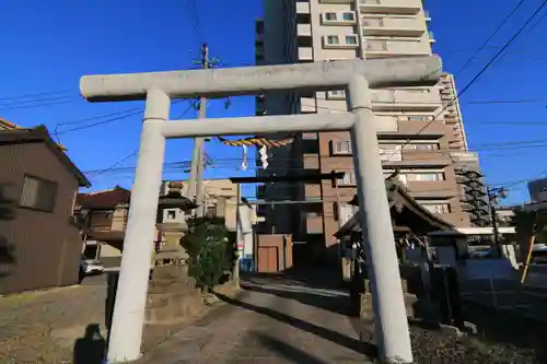 阿邪訶根神社の鳥居