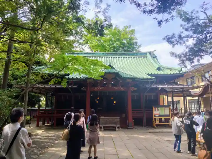 赤坂氷川神社の本殿・本堂