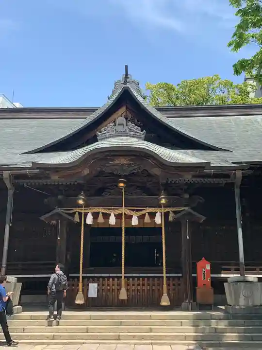 四柱神社の本殿・本堂