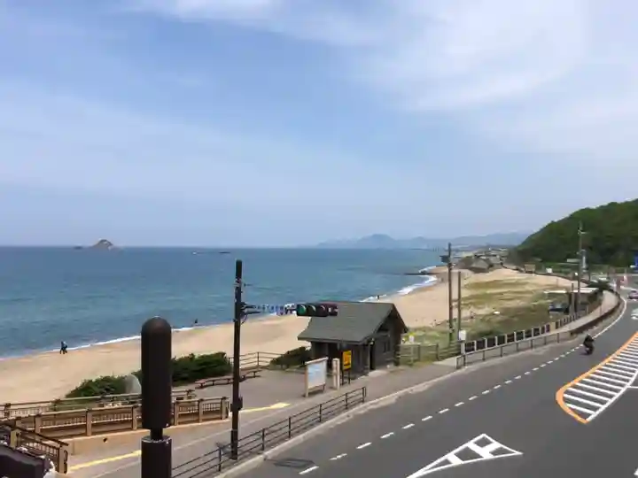 白兎神社の景色