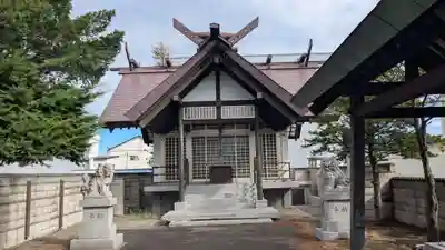 上白石神社の本殿・本堂