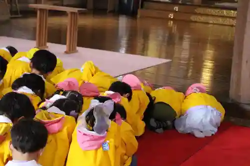 釧路一之宮 厳島神社の七五三参