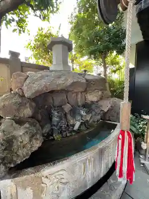 成田山深川不動堂(新勝寺東京別院)の手水舎