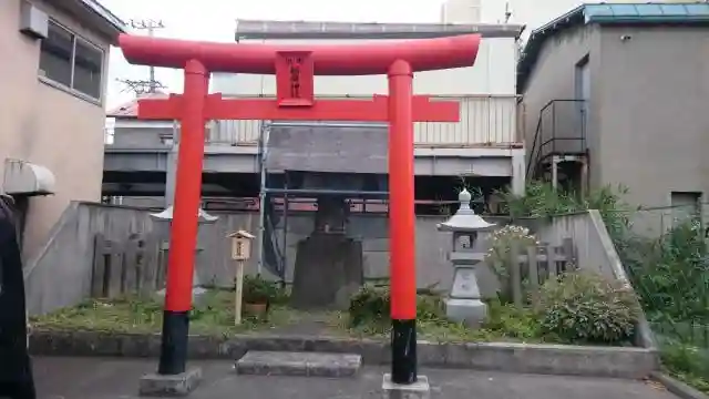 浜町稲荷神社の鳥居