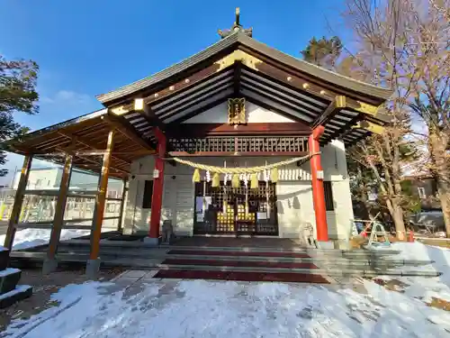 発寒神社の本殿・本堂