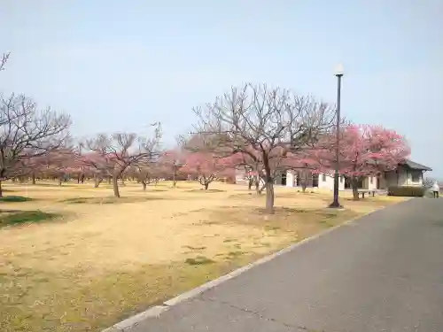 神前神社の庭園