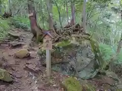 天の岩戸(飛騨一宮水無神社奥宮)の自然