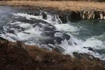 滝見不動堂の自然